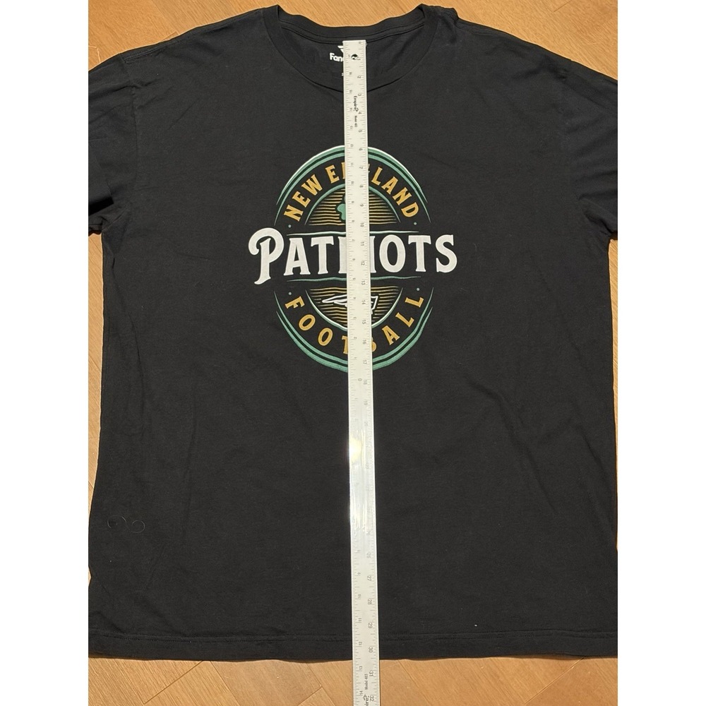 Fanatics New England Patriots Black XXL Longsleeve Shamrock Boston Irish NFL EUC - Picture 7 of 7